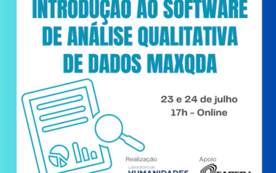 Oficina “Introdução ao Software de Análise Qualitativa de Dados MAXQDA”